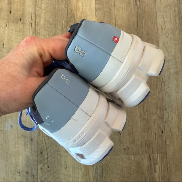 On Cloudmonster Womens Running Shoes | Acai/Lavender - Picture 8 of 12